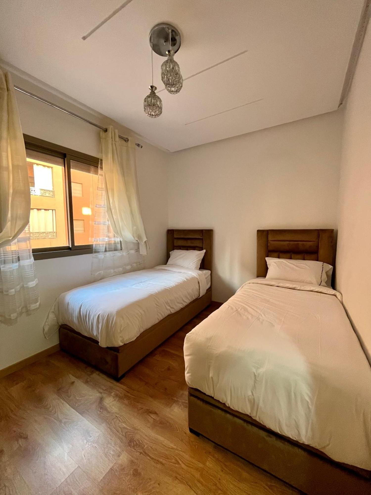 Bel Appartement A Marrakech En Residence Avec Piscine - Fibre & Netflix Marrakesh Exterior foto